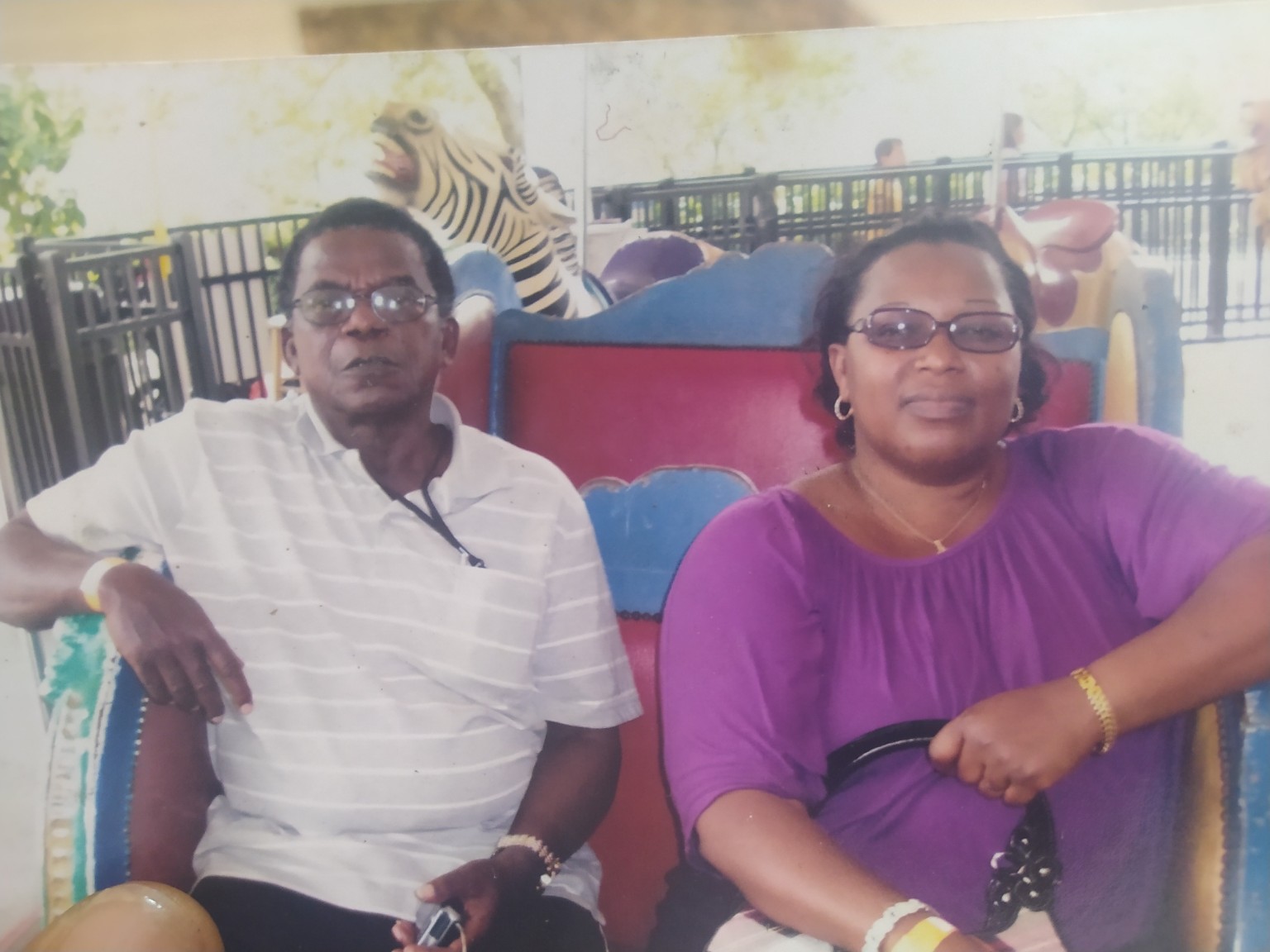 A moment shared with family